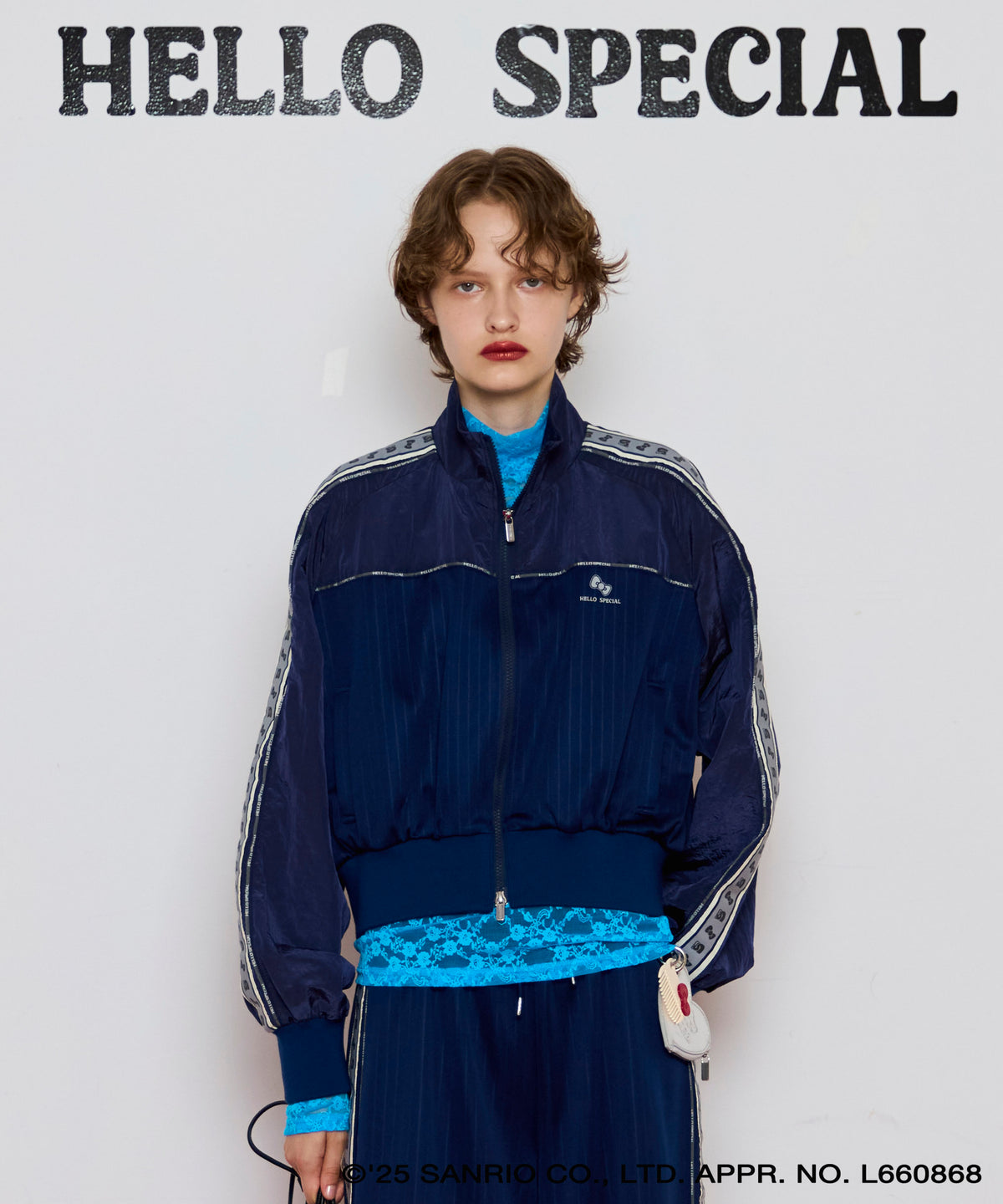 【HELLO KITTY × MAISON SPECIAL】HELLO KITTY Hello Special Track Jacket