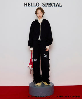 【HELLO KITTY × MAISON SPECIAL】HELLO KITTY Ribbon Sweatpants