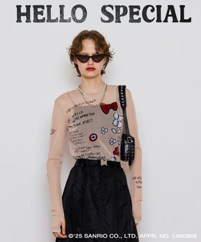 [HELLO KITTY × MAISON SPECIAL] HELLO KITTY Mesh Inner