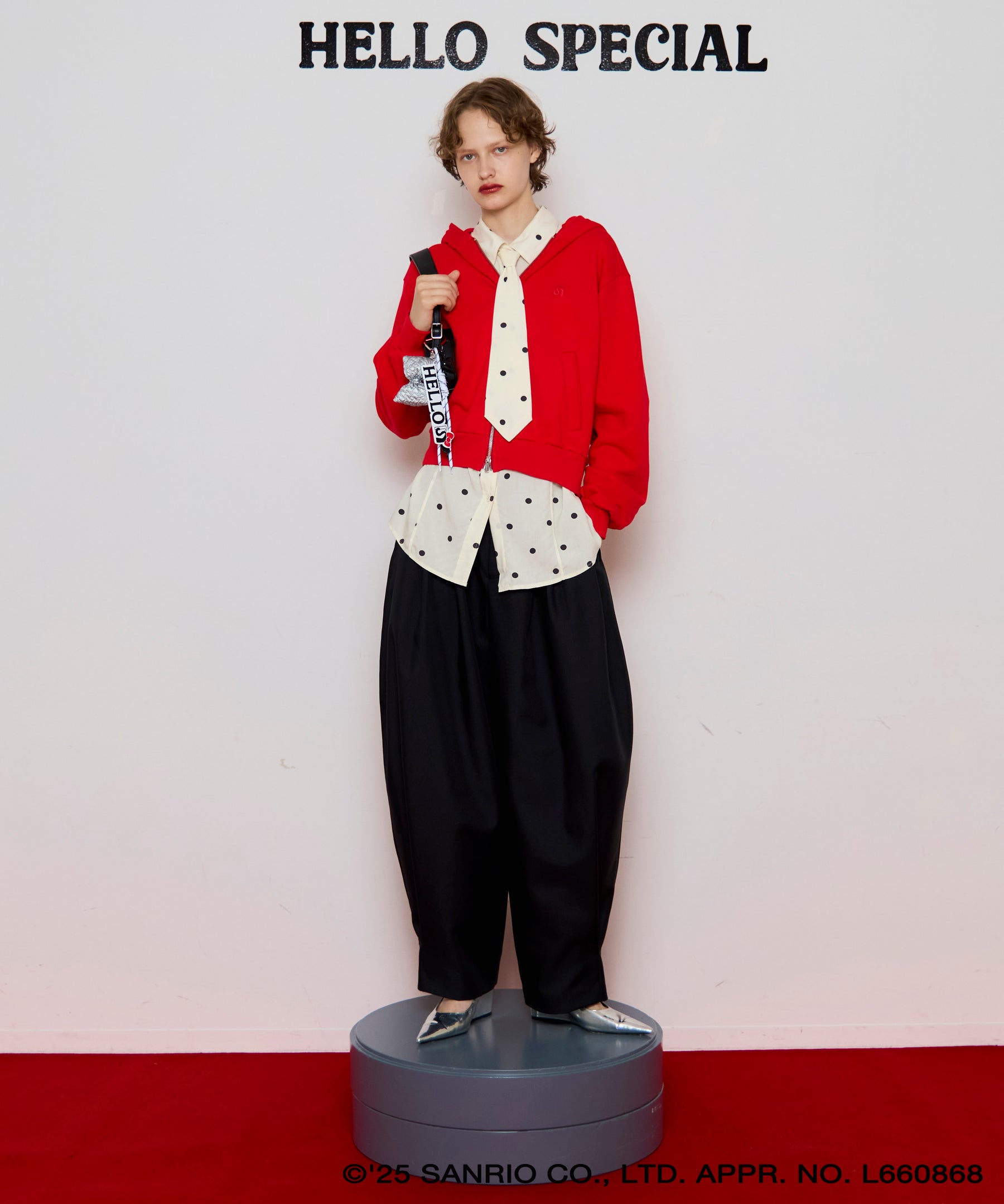 【HELLO KITTY × MAISON SPECIAL】HELLO KITTY  Eared Hoodie