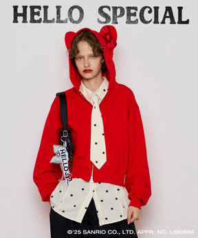 【HELLO KITTY × MAISON SPECIAL】HELLO KITTY  Eared Hoodie