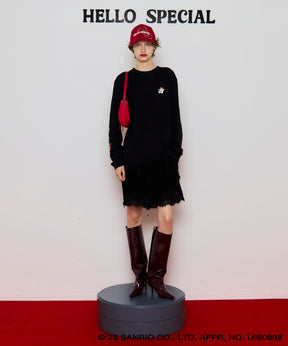 [HELLO KITTY × MAISON SPECIAL]HELLO KITTY Long-Sleeve T-Shirt