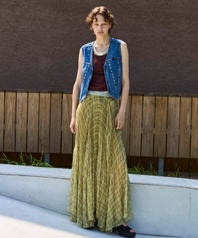 【Wrangler×MAISON SPECIAL】Collaboration Studs Denim Vest