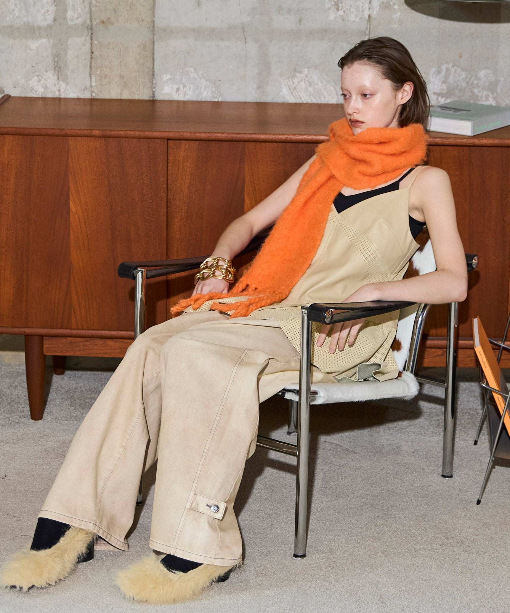 [25WINTER PRE-ORDER] Vegan Leather Peplum Tunic