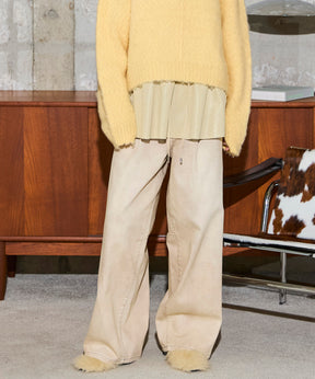 [25WINTER PRE-ORDER] 2-way Wide Cocoon Pants