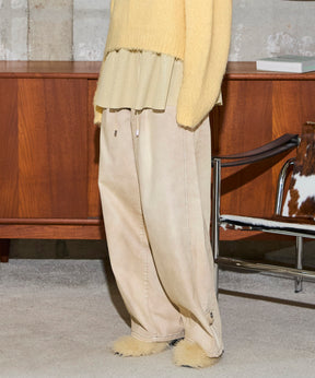 [25WINTER PRE-ORDER] 2-way Wide Cocoon Pants