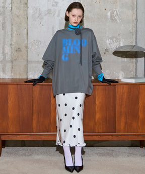 【SALE】Blur Print Long Tee