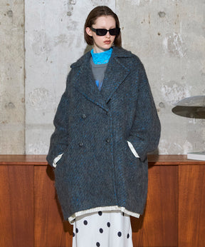 [25WINTER PRE-ORDER] Mohair Shaggy Coat