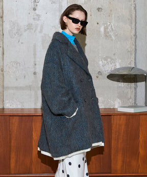 [25WINTER PRE-ORDER] Mohair Shaggy Coat