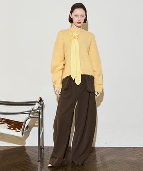 [25WINTER PRE-ORDER] Pocket Belt Double Cross Pants