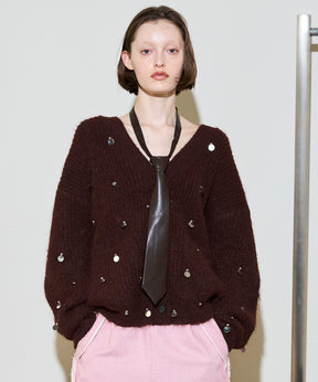 [25周期预订] Spangle针织开衫