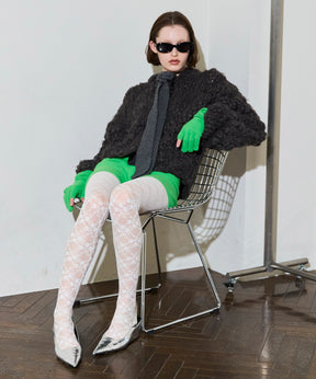 [25WINTER PRE-ORDER] Fox Blend Knit Gloves