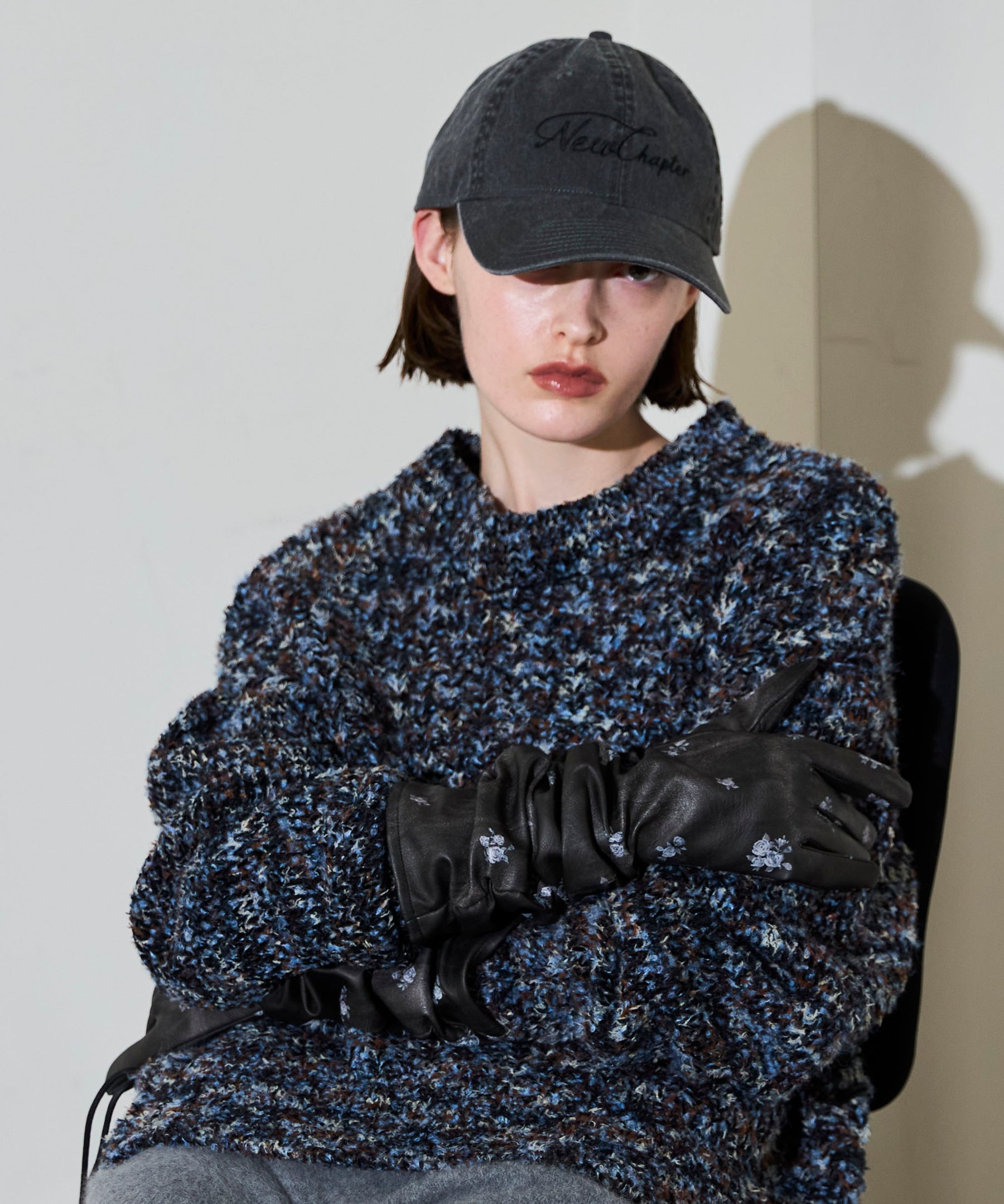 [NEW ERA x MAISON SPECIAL] NEW ERA Collaboration WASHED NEW CHAPTER Logo Cap