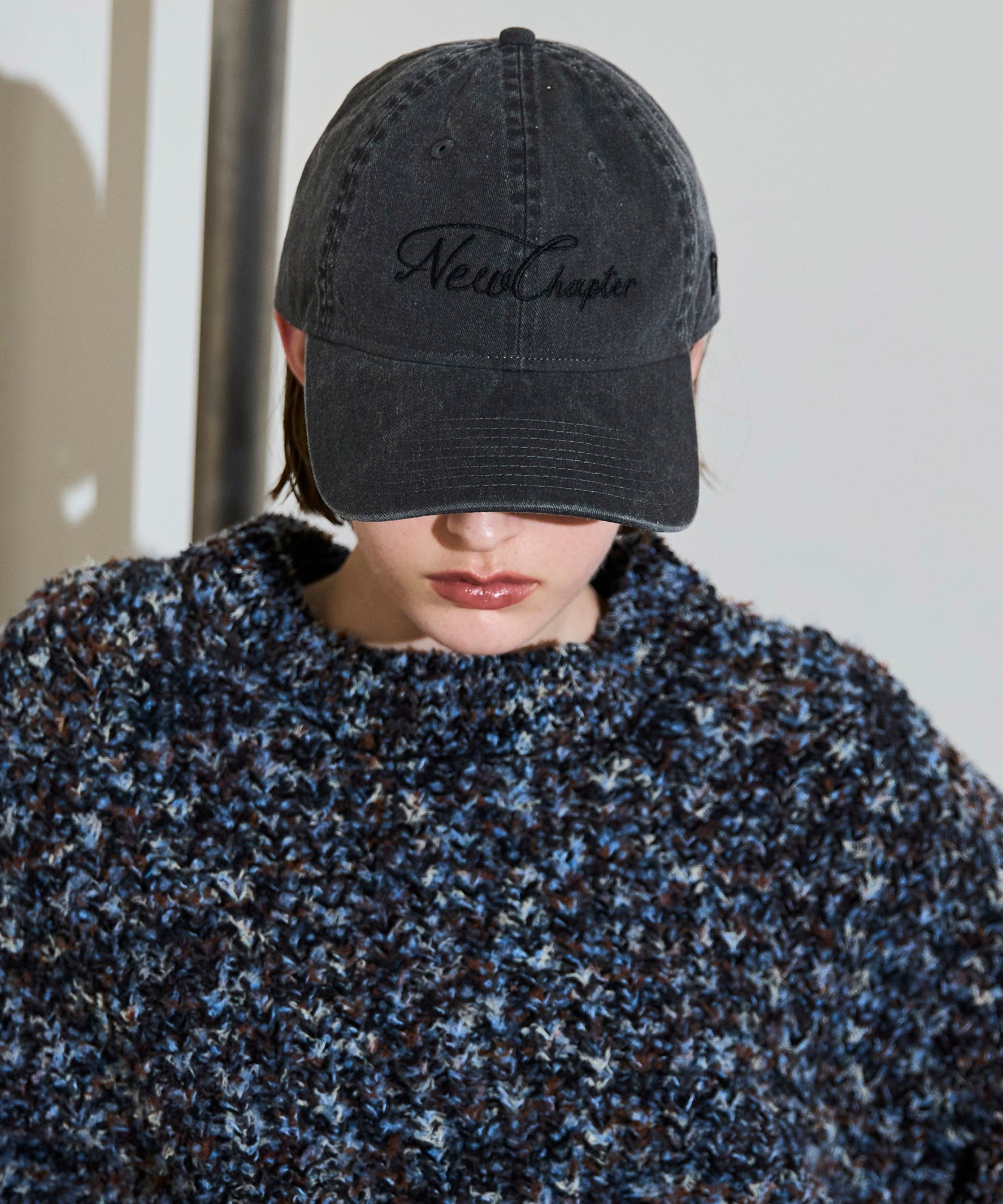 [NEW ERA x MAISON SPECIAL] NEW ERA Collaboration WASHED NEW CHAPTER Logo Cap