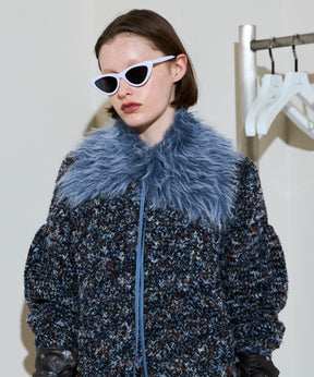 [25-Winter预订]人造皮草领子