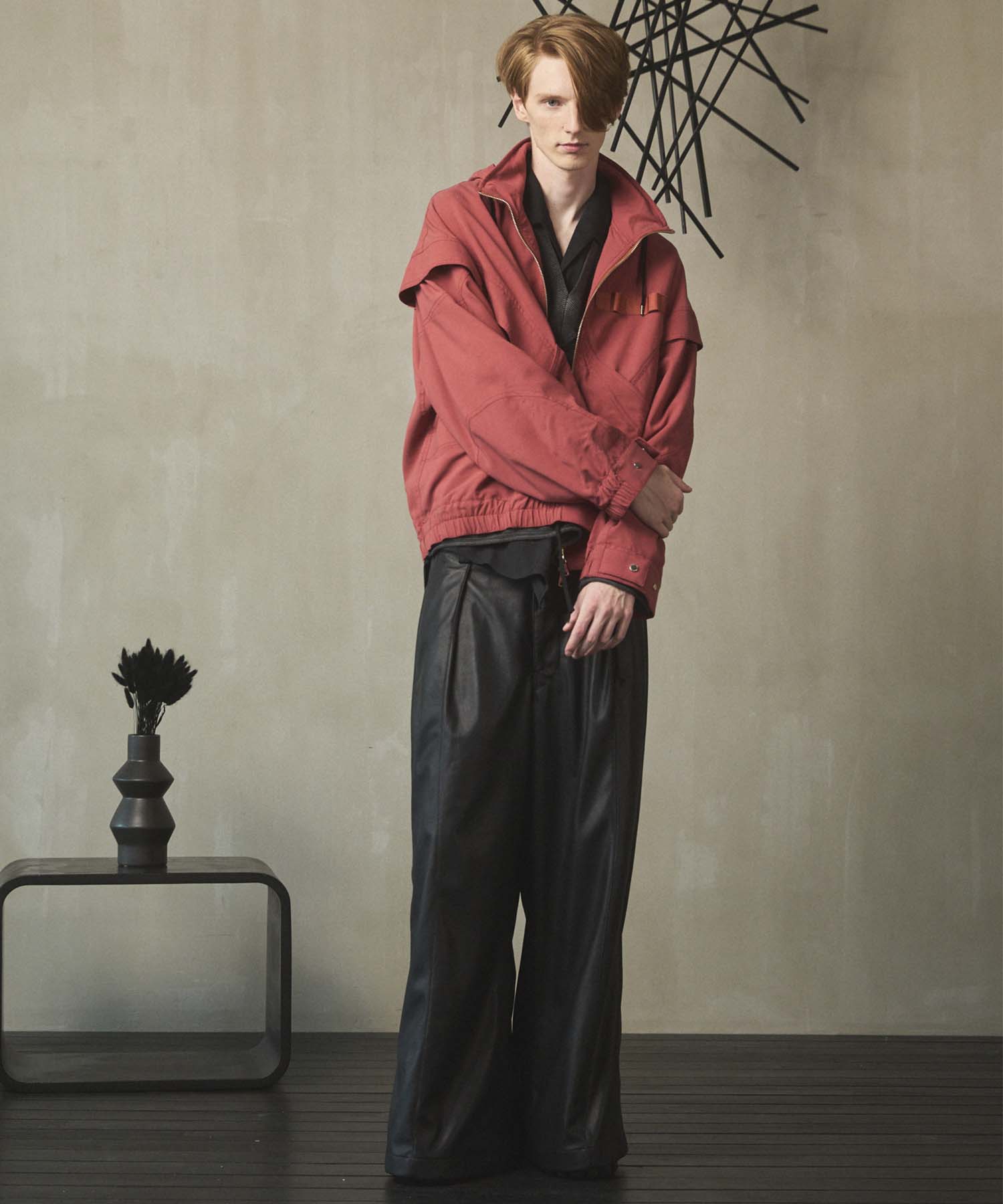 Gradation Short Length Prime-Over V-Neck Knit Pullover