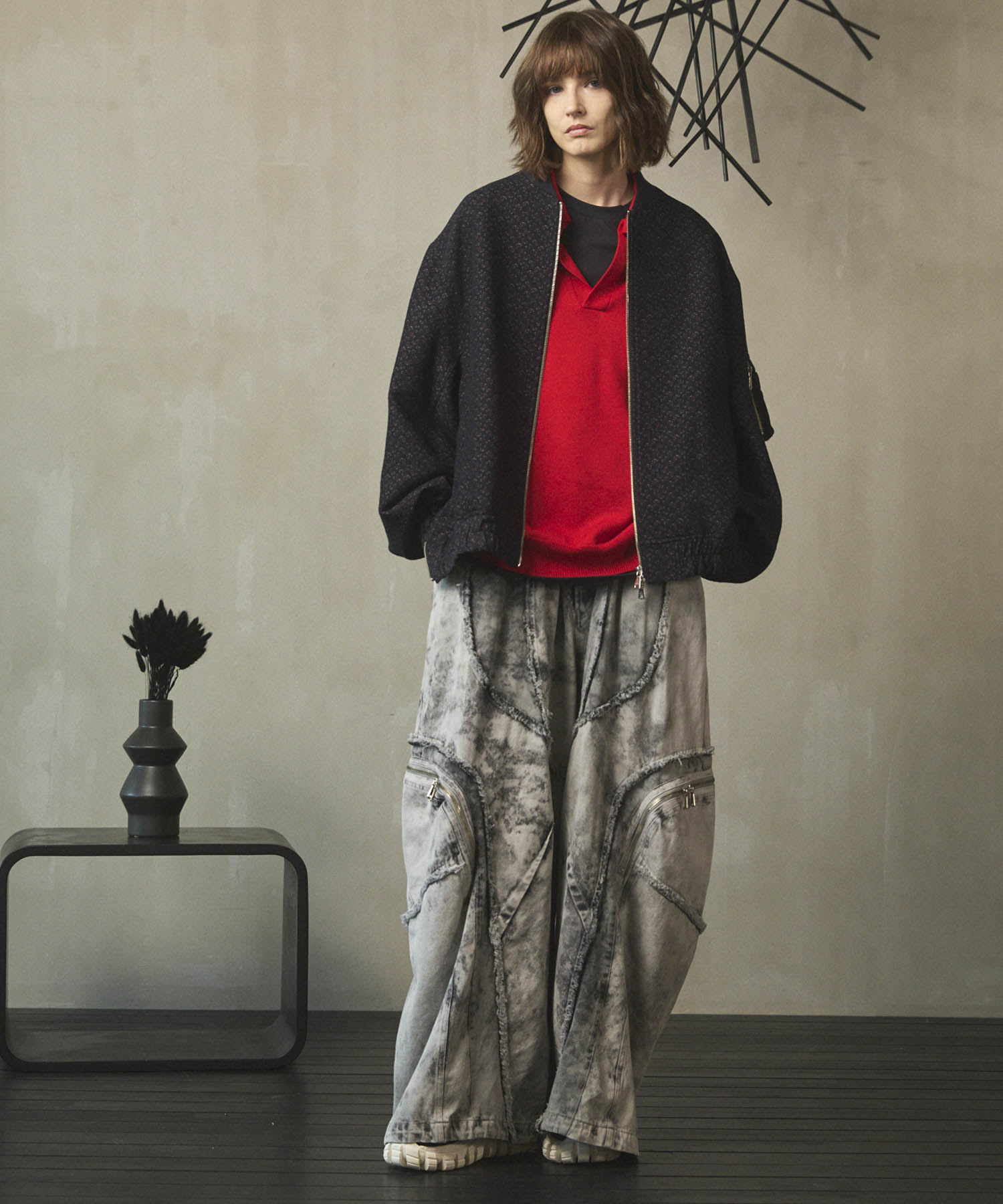 Big Pocket Wide Pants