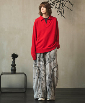 [25AW PRE-ORDER] Cashfeel Extra Fine Merino Wool Prime-Over Skipper Knit Pullover