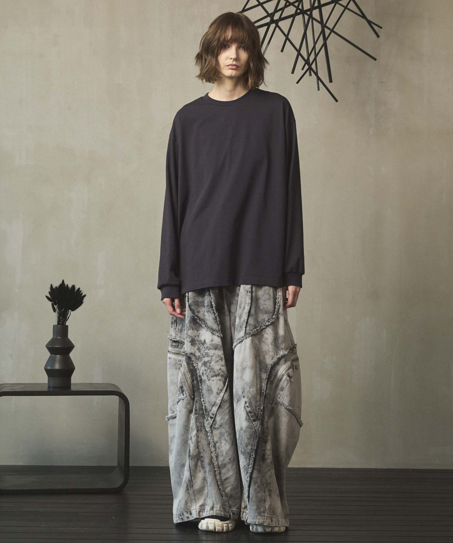 Big Pocket Wide Pants