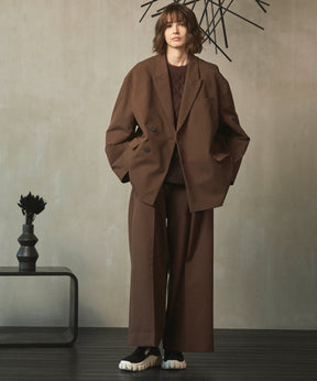 [25AW PRE-ORDER] Cable Shaggy Mix Prime-Over Crew Neck Knit Pullover