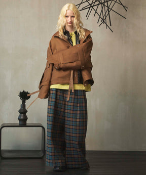 Prime-Over Cargo Big Poket Stand Collar Blouson