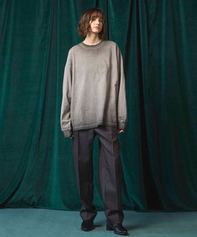 Gradation Dyed Prime-Over Crew Neck Long Sleeve T-Shirt