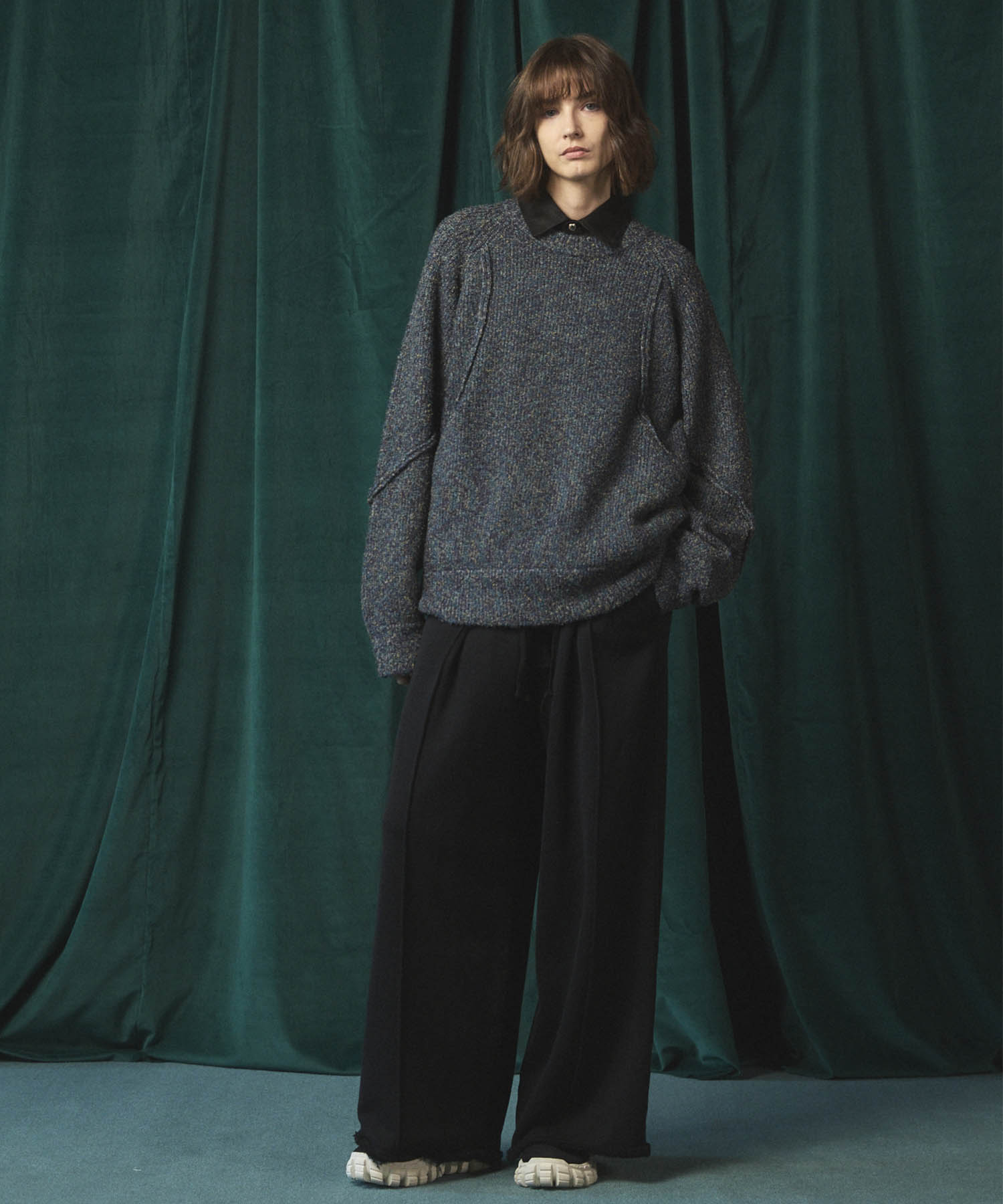 [25AW PRE-ORDER] Cashmere Cotton Wide Sweatpants