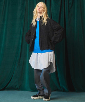 [25AW PRE-ORDER] Cashfeel Extra Fine Merino Wool Prime-Over Crew Neck Knit Pullover