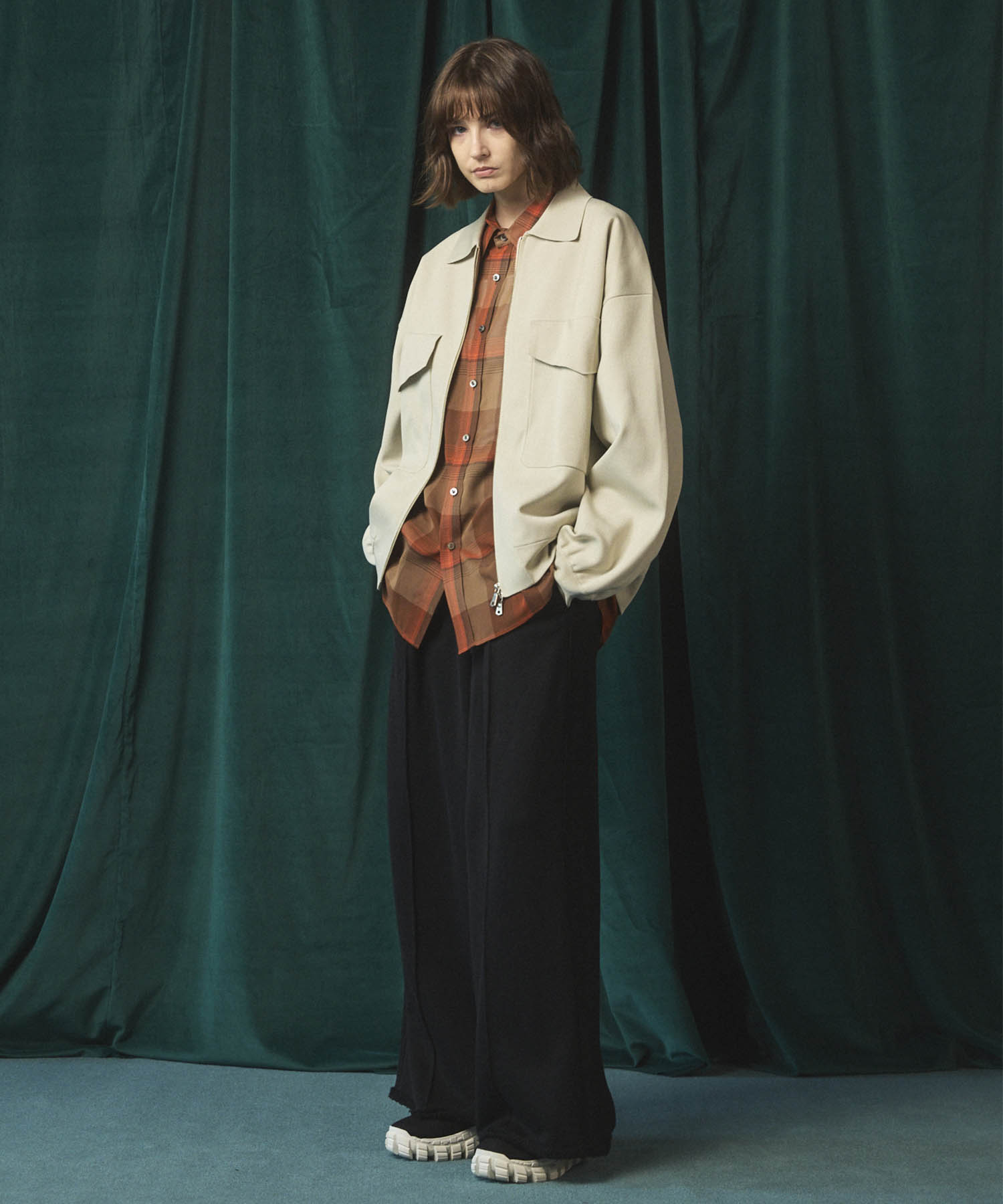 Prime-Over Cotton Organdy 일반 칼라 셔츠를 확인하십시오