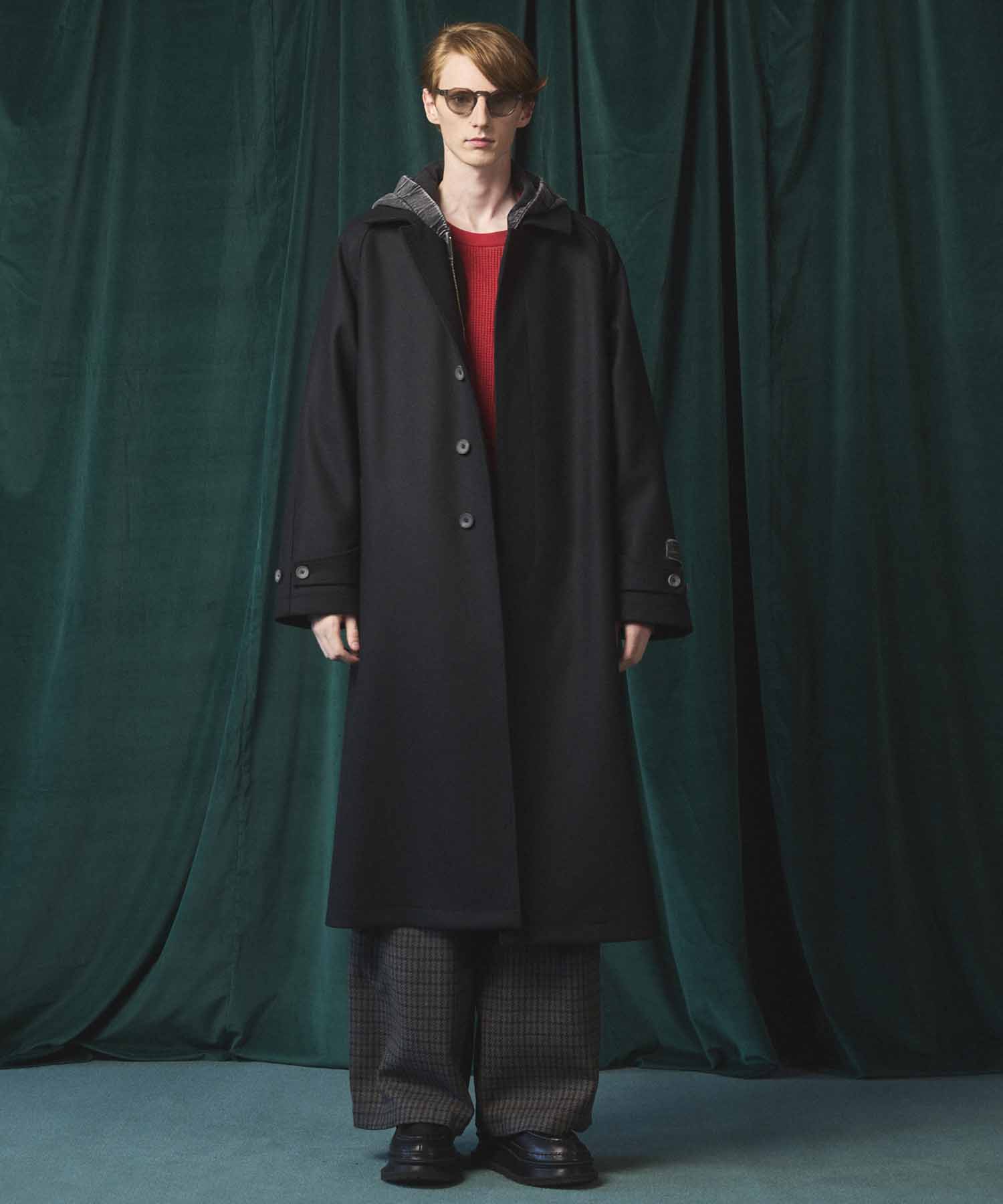 Prime-Over Crew Neck Long Sleeve Waffle T-Shirt