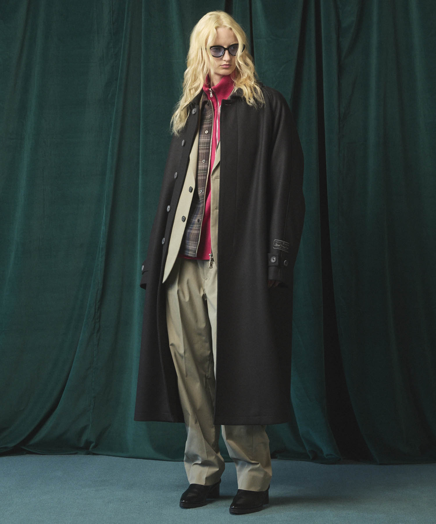 [Sales open at 12:00 on Saturday, September 13th] [Italian Dead Stock Fabric] Prime-Over 2way Zip Shirts