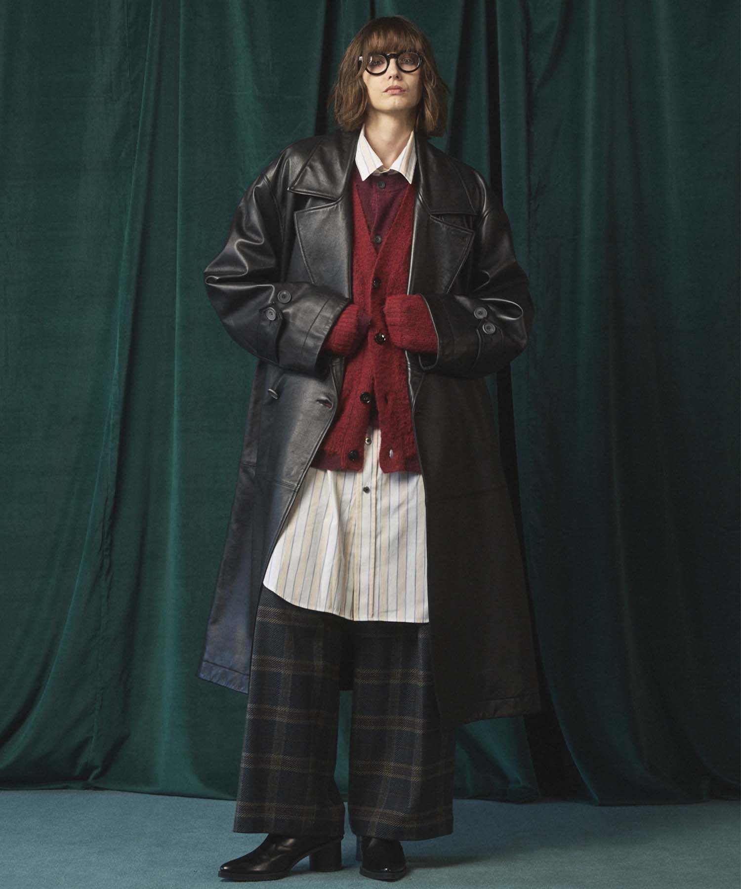 【PRE-ORDER】Sheep Leather Long Coat