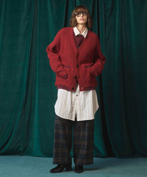 [Sales open at 12:00 on Saturday, September 13th] [Italian Dead Stock Fabric] Prime-Over Maxi Shirts Coat