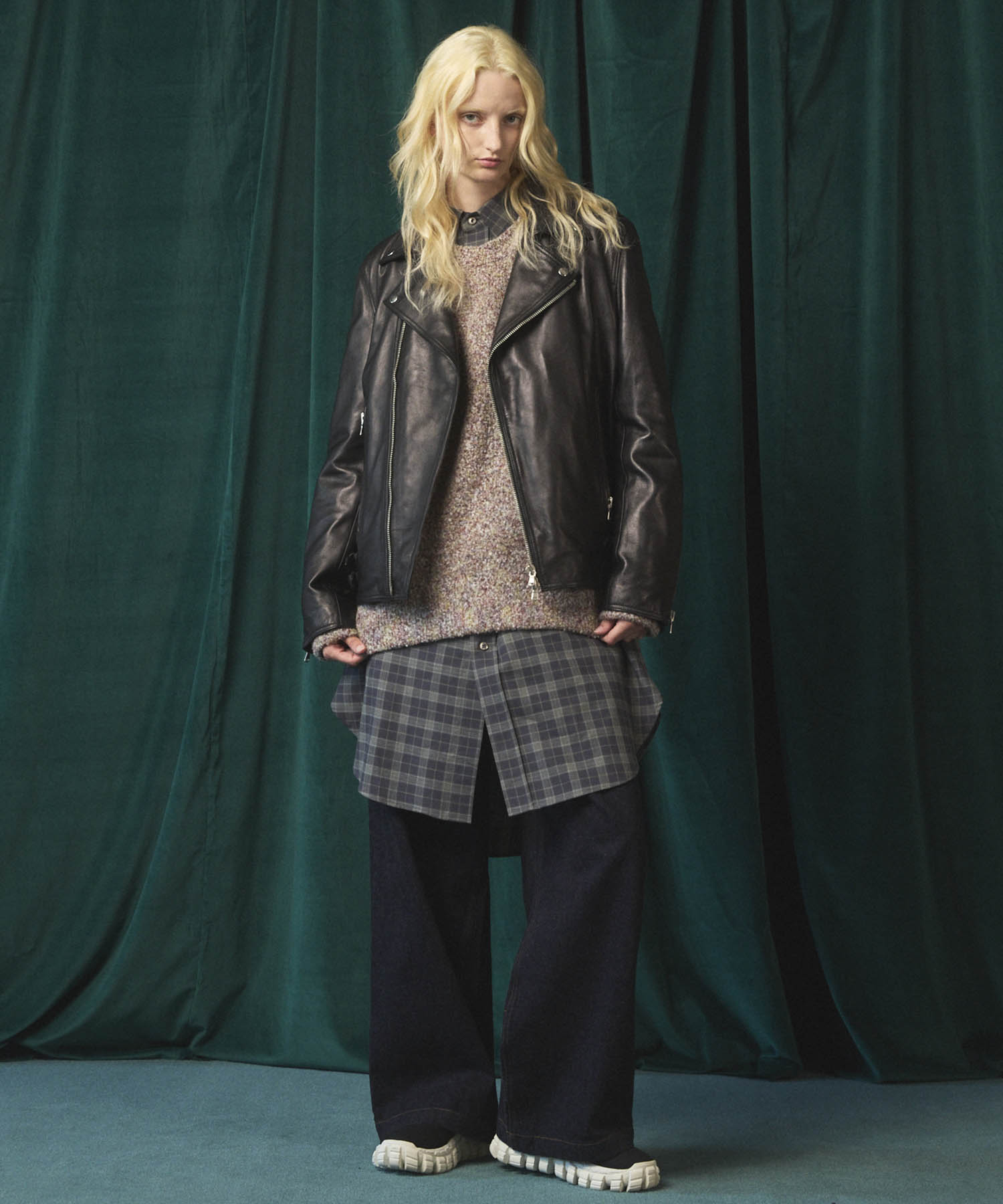 [Sales open at 12:00 on Saturday, September 13th] [Italian Dead Stock Fabric] Prime-Over Maxi Shirts Coat