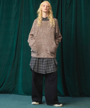 [Sales open at 12:00 on Saturday, September 13th] [Italian Dead Stock Fabric] Prime-Over Maxi Shirts Coat