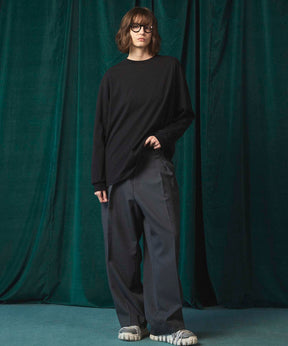 Artist Graphical Embroidery Prime-Over Crew Neck Long Sleeve T-Shirt