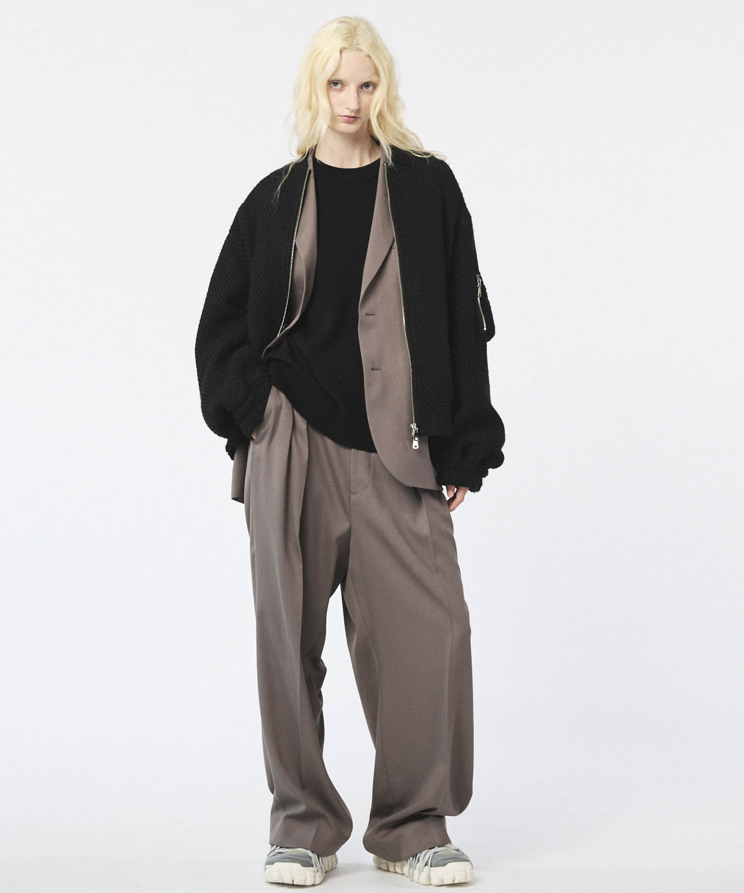 [25AW PRE-ORDER] Cashfeel Extra Fine Merino Wool Prime-Over Crew Neck Knit Pullover