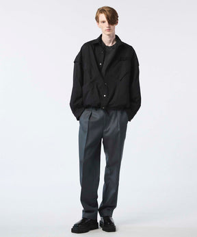 Prime-Over Curved Curve switching Regular Collar Shirt (Copy)