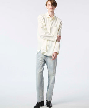 10.5oz Straight Denim Pants