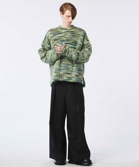 [25AW PRE-ORDER] Italian Imported Yarn Prime-Over Crew Neck Pullover Knit