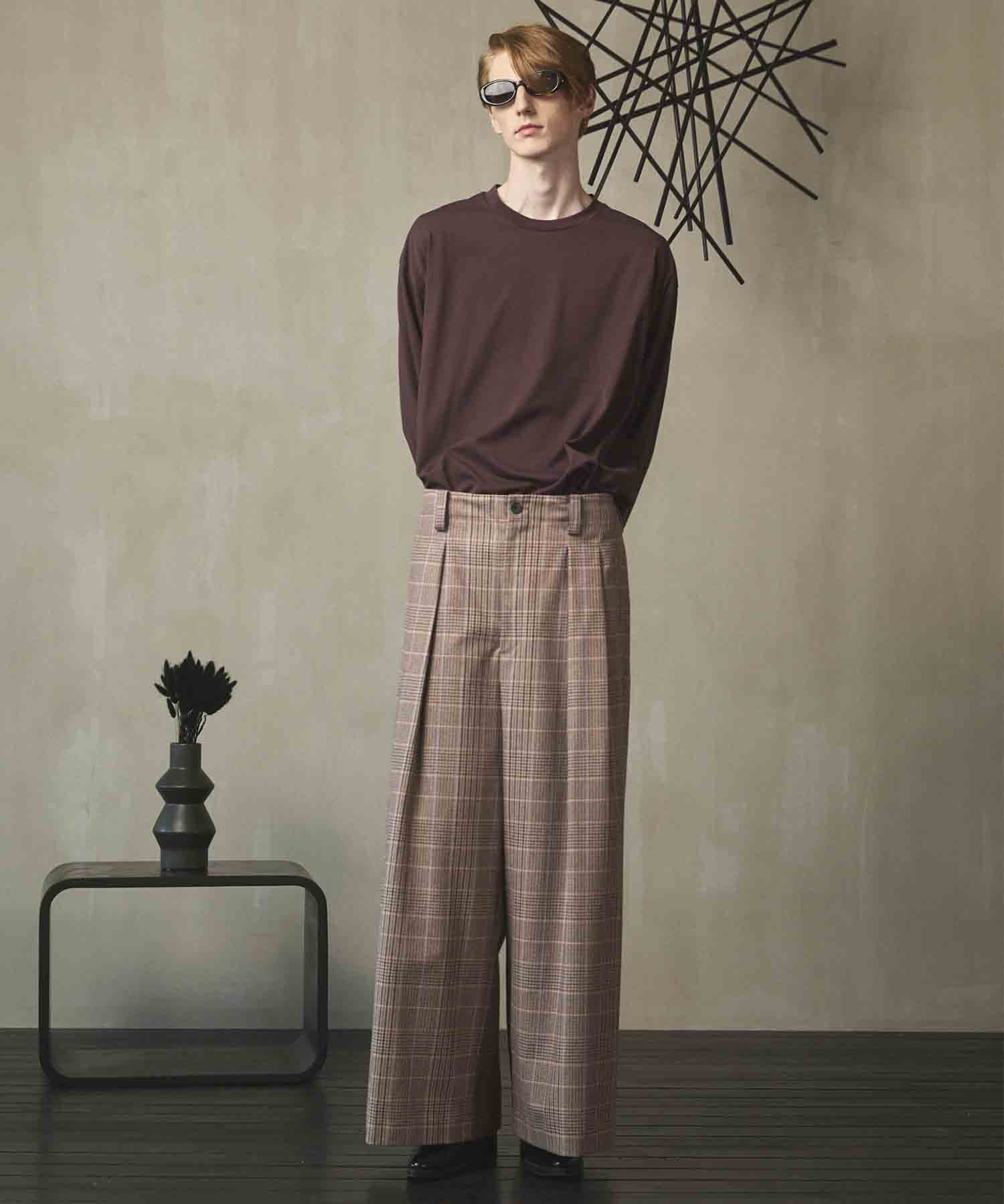 Artist Graphical Embroidery Prime-Over Crew Neck Long Sleeve T-Shirt