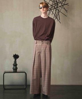 Artist Graphical Embroidery Prime-Over Crew Neck Long Sleeve T-Shirt