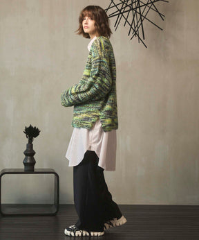 [Sales open at 12:00 on Saturday, September 13th] [Italian Dead Stock Fabric] Prime-Over Maxi Shirts Coat