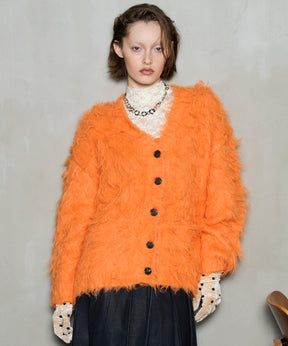 [销售]蓬松的毛茸茸的针织开衫