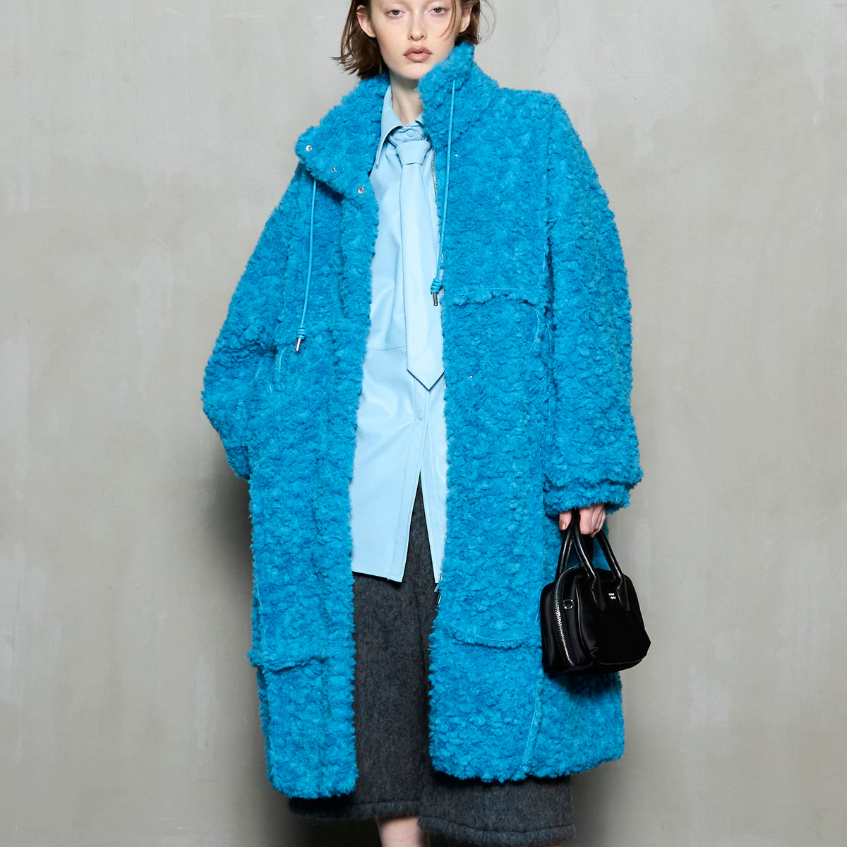 新品未使用‼️Acka layered collar boa coat サイズ2 layered collar