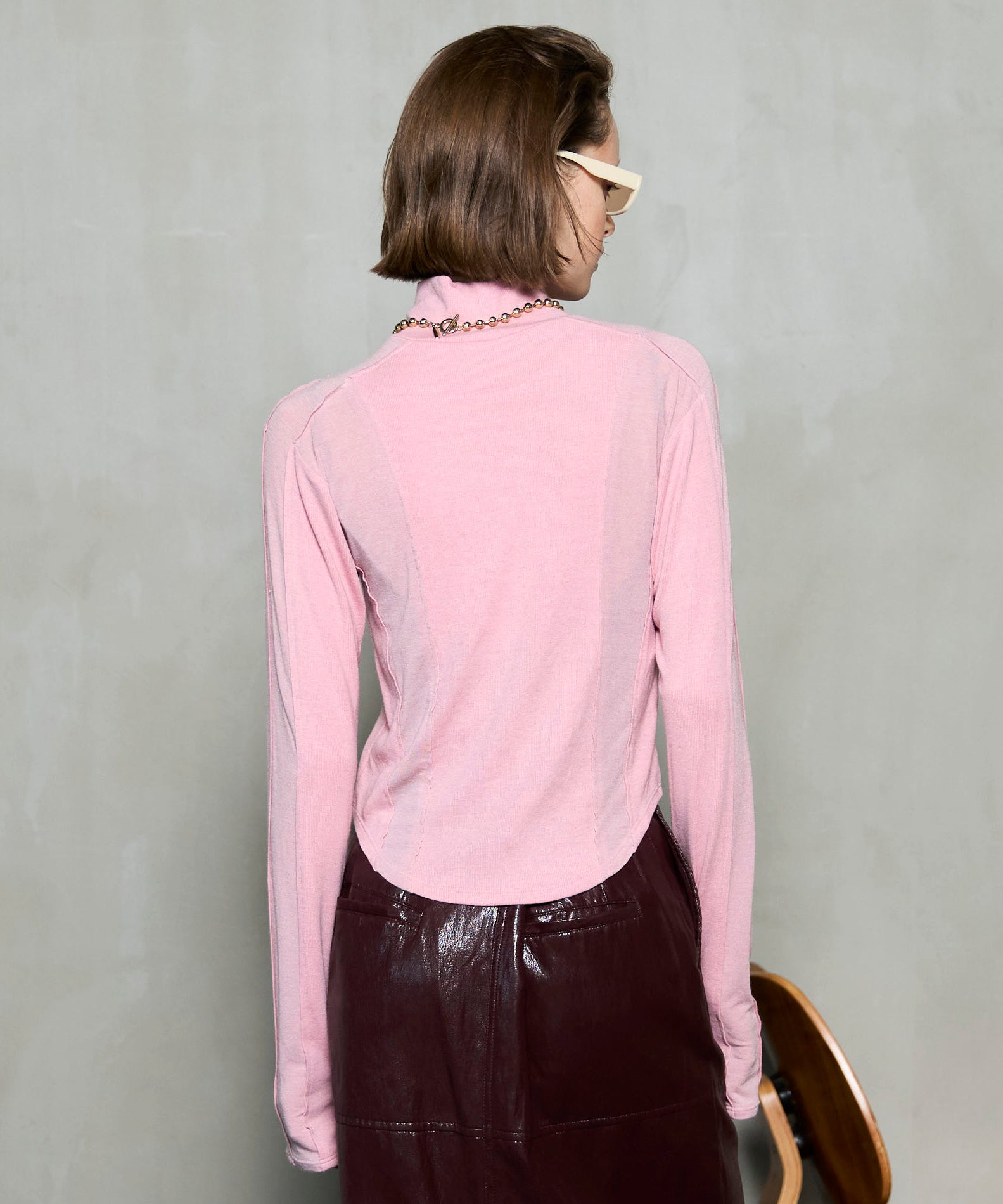 [25周期预订]天使羊毛高领顶部