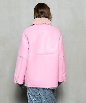 [25WINTER PRE-ORDER] Reversible Mouton Coat
