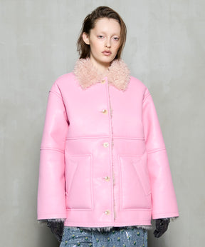 [25WINTER PRE-ORDER] Reversible Mouton Coat