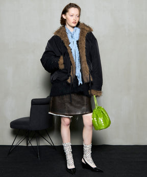 [25WINTER PRE-ORDER] Reversible Fur Blouson