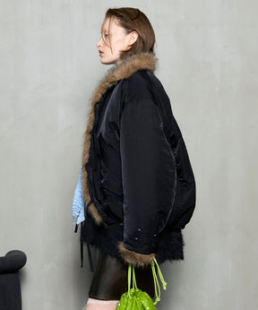 [25WINTER PRE-ORDER] Reversible Fur Blouson